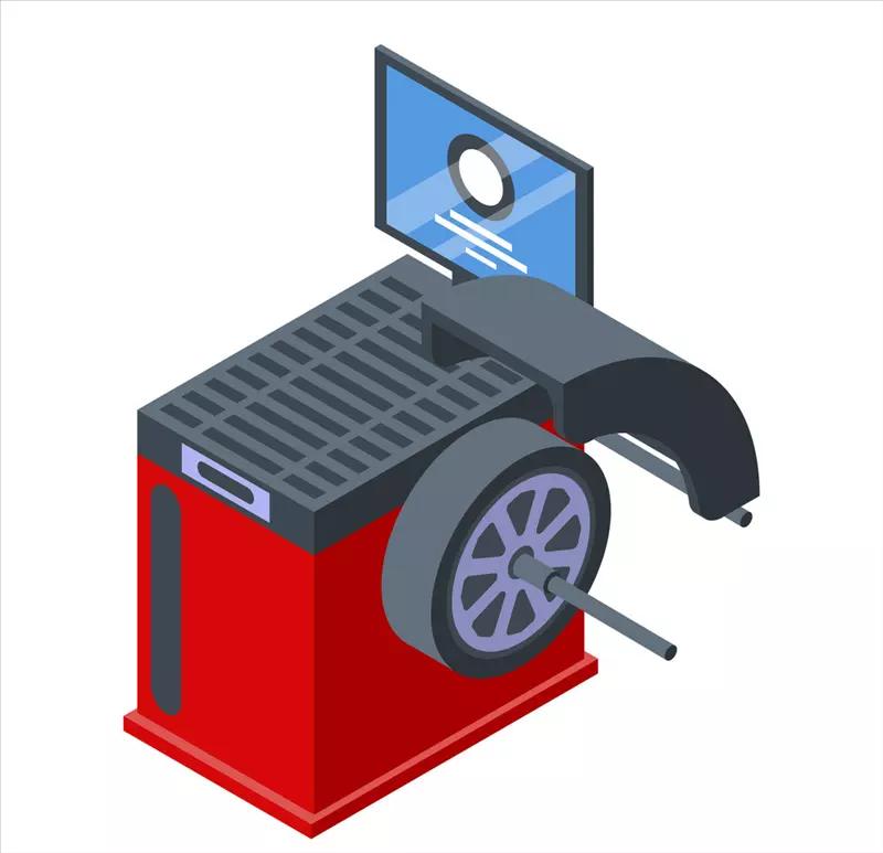 بالانس چرخ دیجیتال